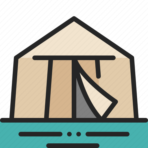 Tent, camping, travel, outdoor, adventure, vacation, shelter icon - Download on Iconfinder