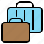 briefcase, bag, business, suitcase, travel 