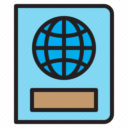 Passport, visa, travel, trip, hand icon - Download on Iconfinder