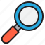 search, find, research, magnifly, glass, zoom 