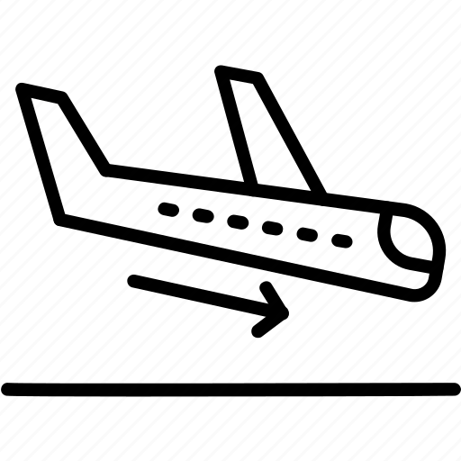 Arrivals, flight, plane, transportation icon - Download on Iconfinder