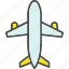 aeroplane, airplane, flight, plane, travel 