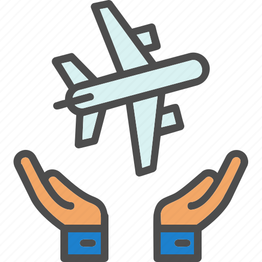 Air, business, flight, insurance, plane, protection, travel icon - Download on Iconfinder