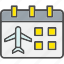 airplane, booking, calendar, date, event, flight, travel 