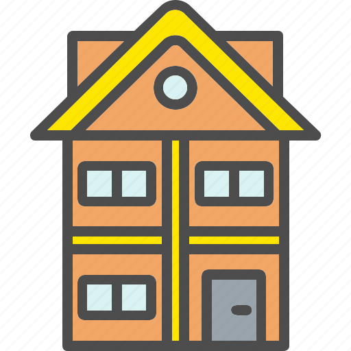 Building, estate, home, house, real, stay icon - Download on Iconfinder