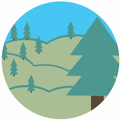 Field, nature, travel, traveling, tree icon - Download on Iconfinder