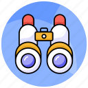 binoculars, telescope, glasses, tool, binocs, spyglass, eyepiece