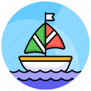 sailboat, boat, travel, vessel, sailing, yacht, sea, water