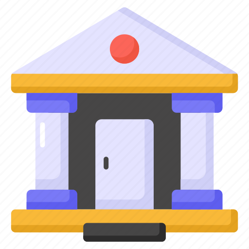 Bank, building, estate, architecture, depository, institute, structure icon - Download on Iconfinder