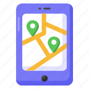 mobile, navigation, location, gps, pointer, app