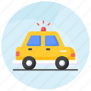 taxi, car, vehicle, auto, transport, hatchback, automobile