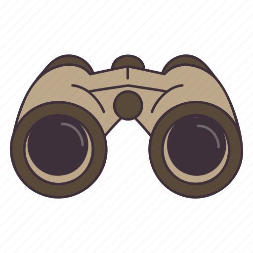 Binoculars, search, vision, optical, travel, lens, telescope icon - Download on Iconfinder