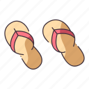 slipper, comfortable, footwear, shoe, feet, flip, flops