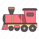 steam, train, railway, travel, locomotive, transport, vehicle