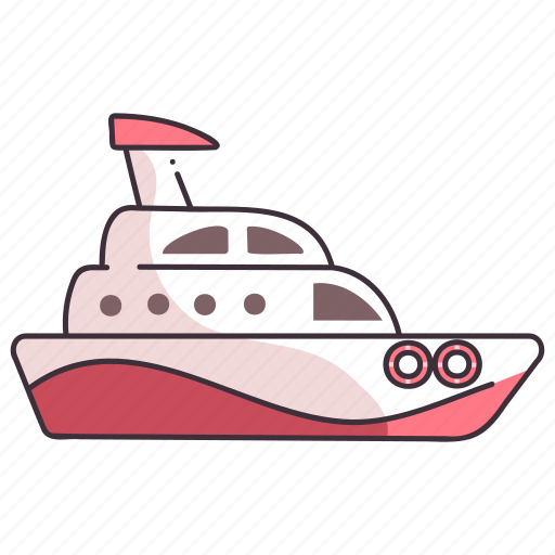 Yacht, luxury, boat, travel, ship, cruise, tourism icon - Download on Iconfinder