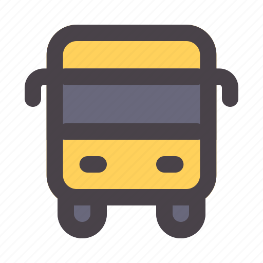 Bus, public, transport, school, vehicle icon - Download on Iconfinder