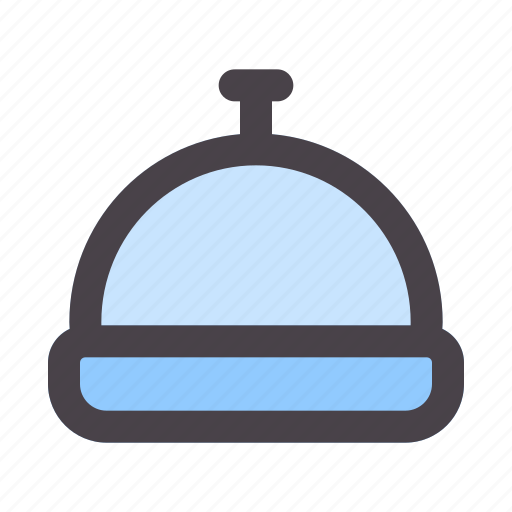 Desk, bell, ring, hotel, reception, front icon - Download on Iconfinder