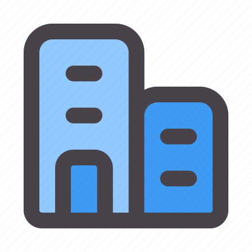 Hotel, vacations, building, hostel, architecture, and, city icon - Download on Iconfinder