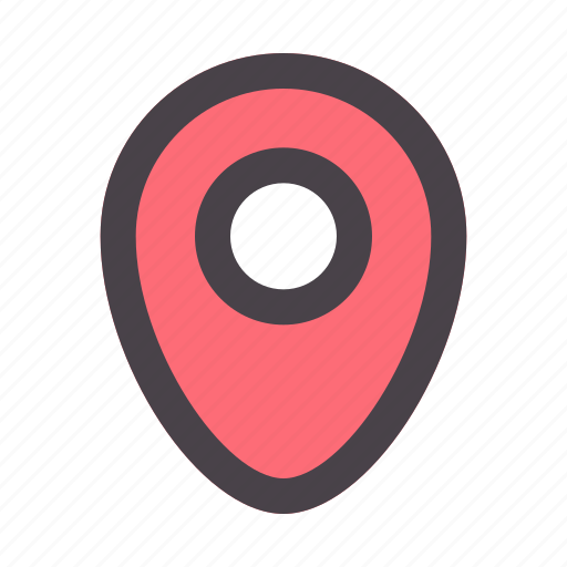 Location, pin, placeholder, map, point icon - Download on Iconfinder