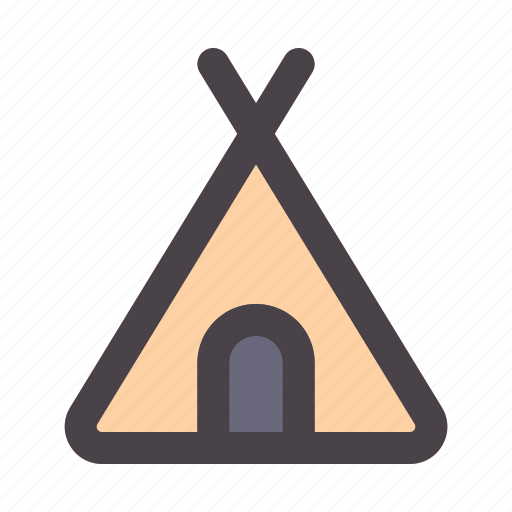 Tent, camping, summer, camp, nature, indian icon - Download on Iconfinder
