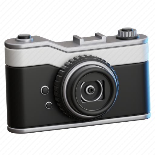Camera, photo, film, video, picture, digital, photography 3D illustration - Download on Iconfinder