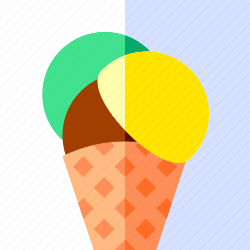 Cone, cream, ice, travel, dessert, food, sweet icon - Download on Iconfinder