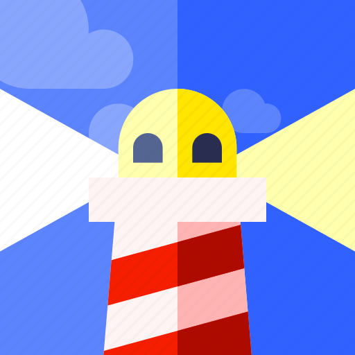 Lighthouse, travel, beach, tourism, vacation icon - Download on Iconfinder
