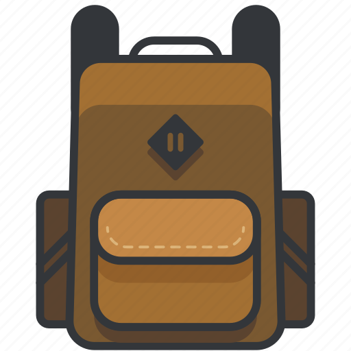 Backpack, baggage, holiday, luggage, travel icon - Download on Iconfinder