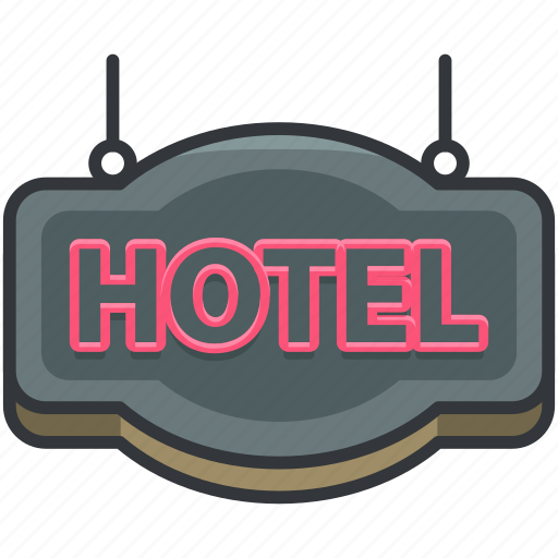 Holiday, hotel, sign, travel icon - Download on Iconfinder