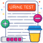 urine test report, urine sample, lab urine, urine analysis, medical test 