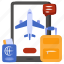 airplane, airjet, airline, mobile flight, mobile plane 