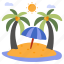 palm tree, coconut tree, beach tree, arecaceae, island 