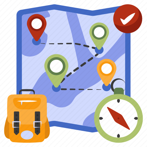 Map, location, direction, gps, navigation icon - Download on Iconfinder
