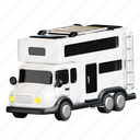 camper, van, vehicle, car, transportation, travel, delivery van, holiday, vacation 