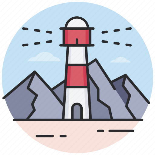 Lighthouse, tower, guide, beacon icon - Download on Iconfinder