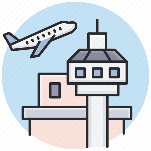 Airport, airplane, flight, fly, travel, tourism, abroad icon - Download on Iconfinder
