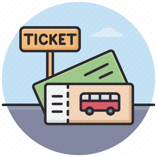 Bus tickets, ticket, travel, transport, transportation icon - Download on Iconfinder