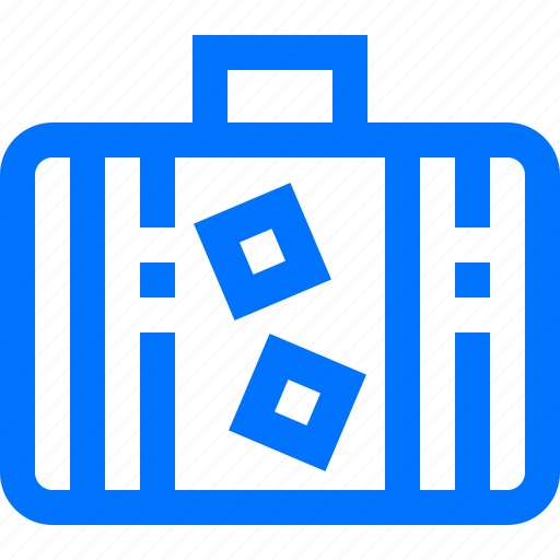 Bag, baggage, hotel, luggage, suitcase, travel icon - Download on Iconfinder