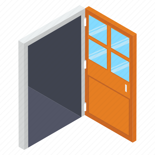 Door, doorway, entrance, entryway, exit, hotel door icon - Download on Iconfinder