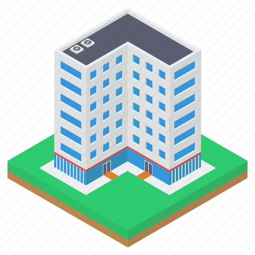 Apartment, hotel building, motel, real estate, residential apartment, restaurant icon - Download on Iconfinder