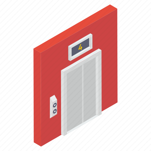 Dumbwaiter, elevator, elevator door, escalators, lift, modern elevator icon - Download on Iconfinder