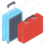 baggage, briefcase, luggage, suitcase, traveling bag, trolley bag 