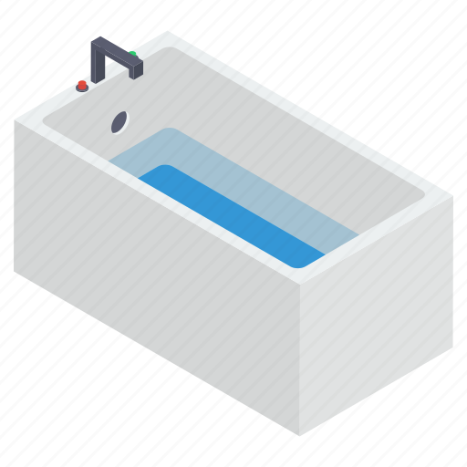 Bath, bathtub, jacuzzi tub, shower, shower tub icon - Download on Iconfinder