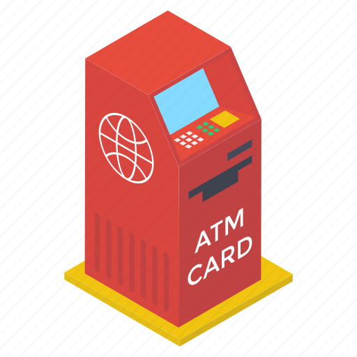 Atm banking, atm machine, automatic teller machine, cash dispenser, cash machine icon - Download on Iconfinder