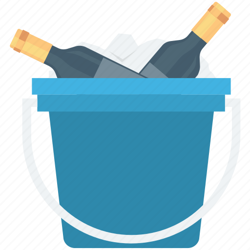 Alcohol, champagne bucket, wine bottle, wine bucket, wine case icon - Download on Iconfinder