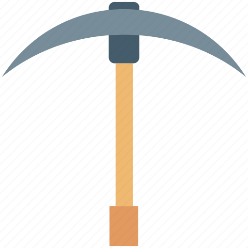 Digger, farming scythe, grim tool, pickaxe, scythe tool icon - Download on Iconfinder