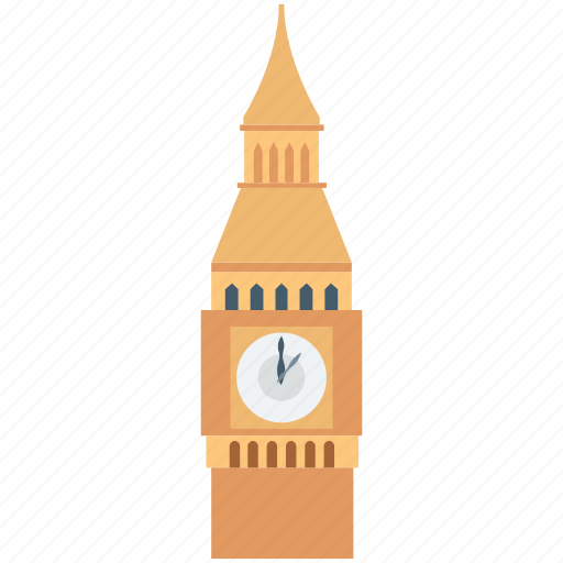 Big ben, clock tower, elizabeth tower, london clock tower, monument icon - Download on Iconfinder