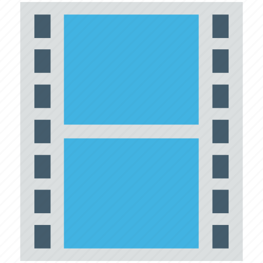 Film reel, film strip, movie, photo negatives, photograms icon - Download on Iconfinder