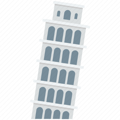 Italy monument, italy tower, leaning tower, pisa tower, tourism icon - Download on Iconfinder
