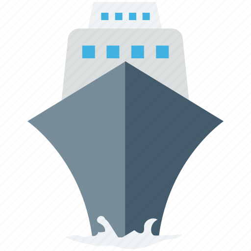 Boat, cruise, shipping boat, vessel, water transport icon - Download on Iconfinder